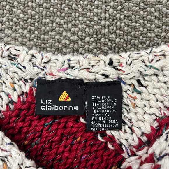 Vintage Chunky Knitted Sweater Vest - Picture 3 of 4